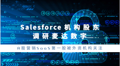 Salesforce機(jī)構(gòu)股東調(diào)研麥達(dá)數(shù)字，A股營銷SaaS第一股被外資機(jī)構(gòu)關(guān)注